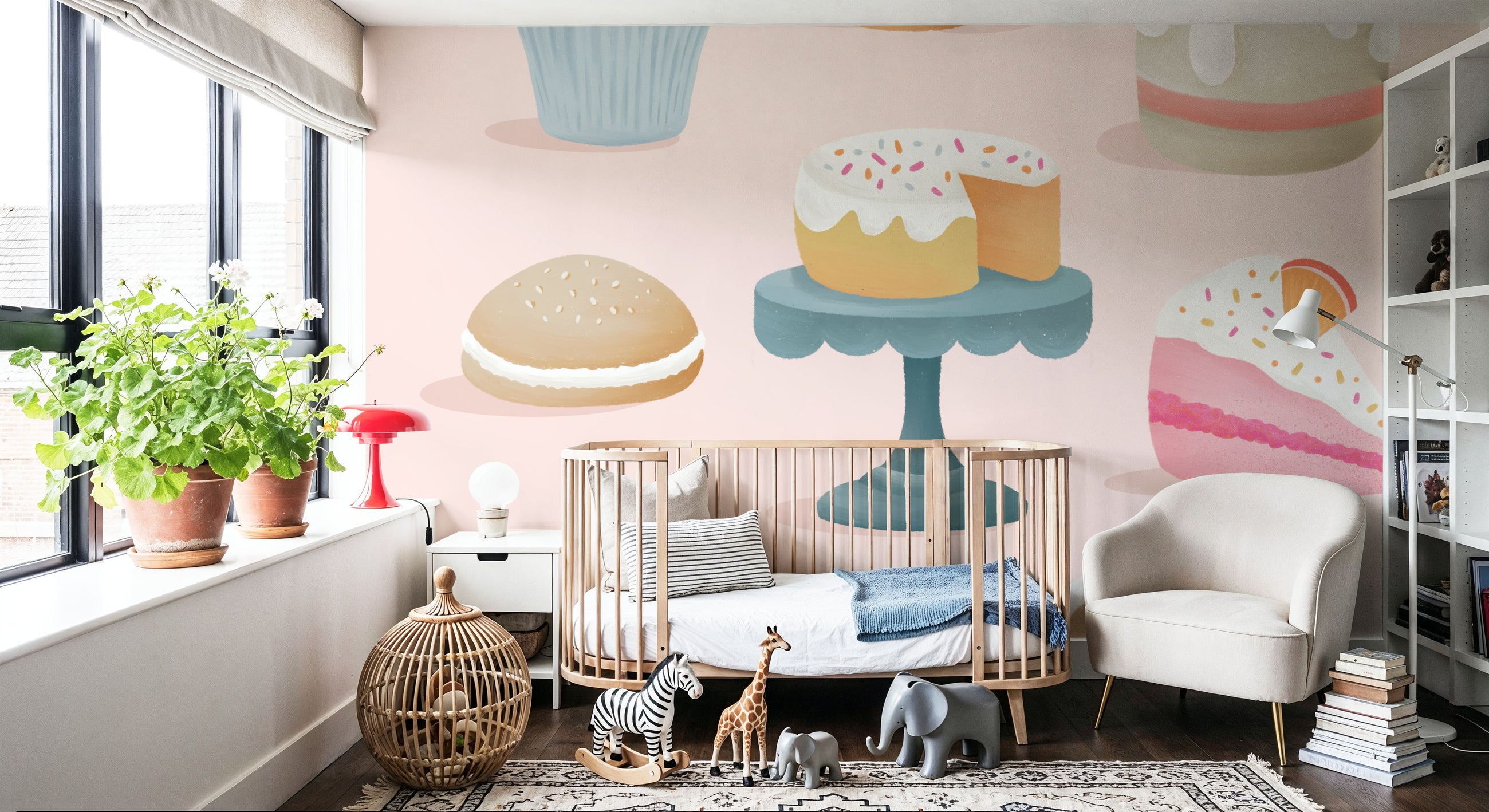 Bake Shop III Mural Wallpaper