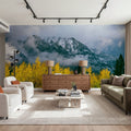 Grand Teton Fall Mural Wallpaper - room preview 06