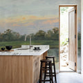 Calm and Still At Sunrise Mural Wallpaper - room preview 06
