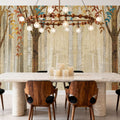 Down to the Woods Autumn Mural Wallpaper - room preview 06