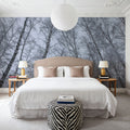Frosty Trees Mural Wallpaper - room preview 06