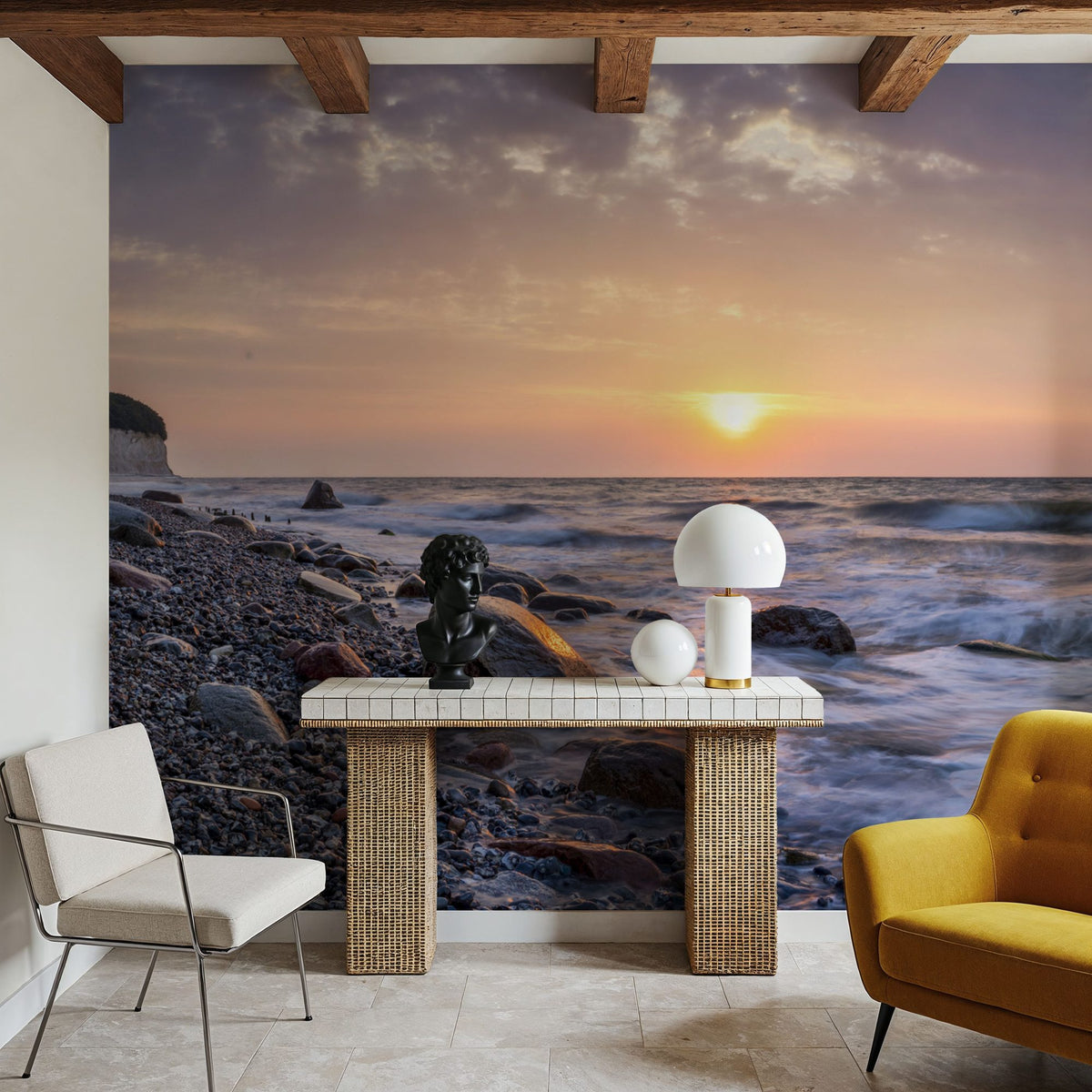Baltic Sunrise Mural Wallpaper - room preview 06