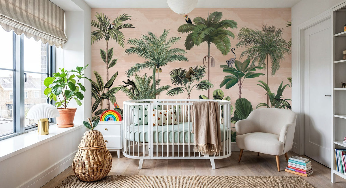 Jungle Delight, Sand Mural Wallpaper - room preview 06