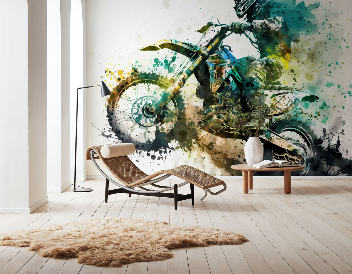 Offroad Action 2 Mural Wallpaper - room preview 06