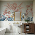 Stealth Flamingo Mural Wallpaper - room preview 06