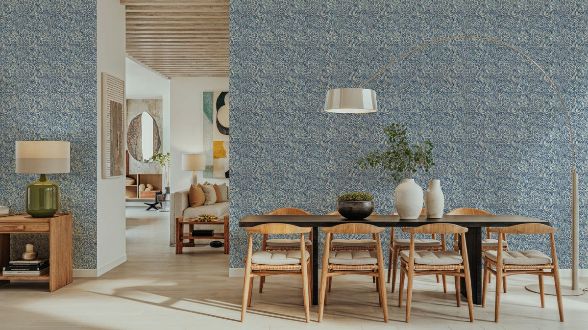 Cortex Ocean Mural Wallpaper - room preview 06