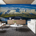 Mt. Nestor, and Goat Mountain Mural Wallpaper - room preview 06