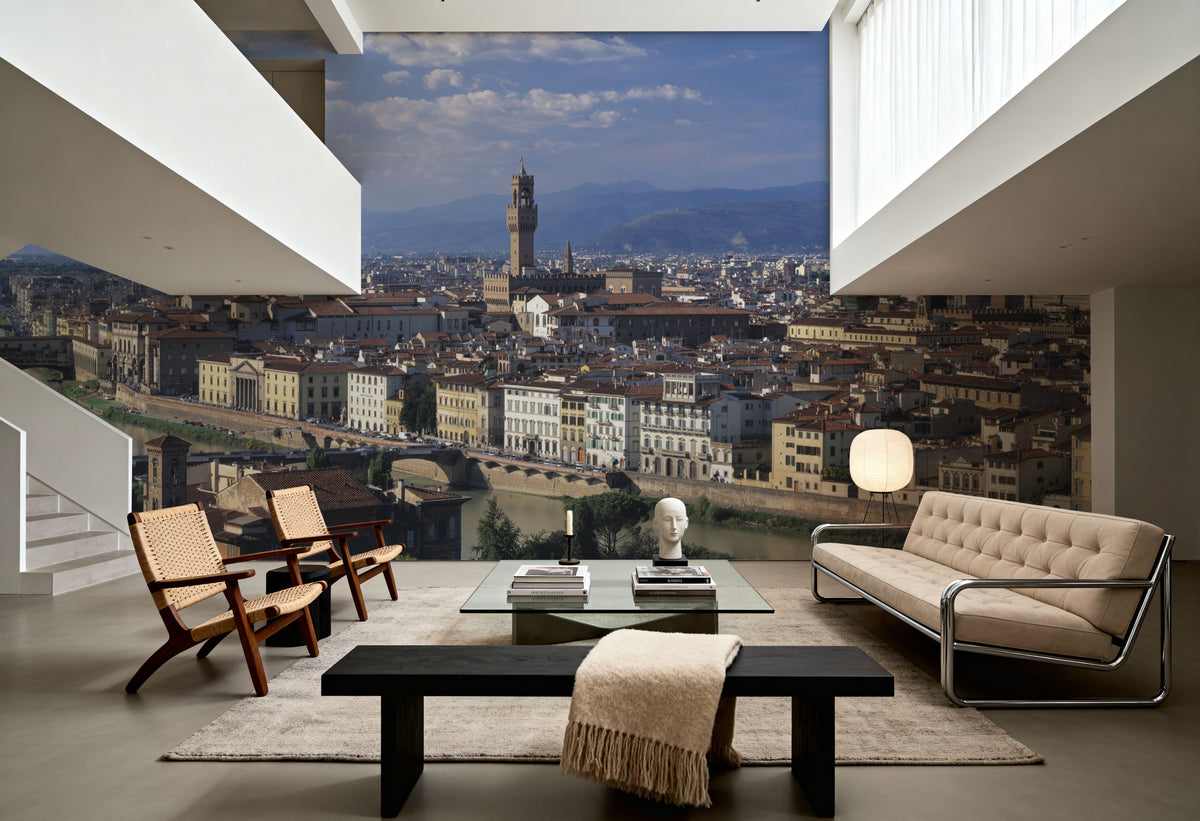 Vltava Crossing Mural Wallpaper - room preview 06