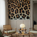 Leopard Fur Mural Wallpaper - room preview 06