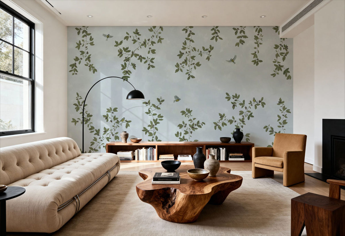 Oak Hollow, Sky Mural Wallpaper - room preview 06