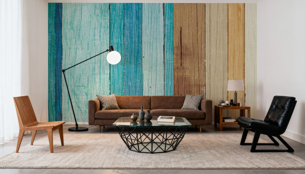 Beachscape VII Mural Wallpaper - room preview 06