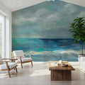 Clouds and Sea Mural Wallpaper - room preview 06
