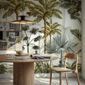 Playful Palms Mural Wallpaper - room preview 06