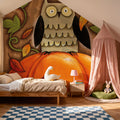 Happy Fall Mural Wallpaper - room preview 06
