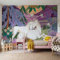 Horses in the Mountains Mural Wallpaper - room preview 06