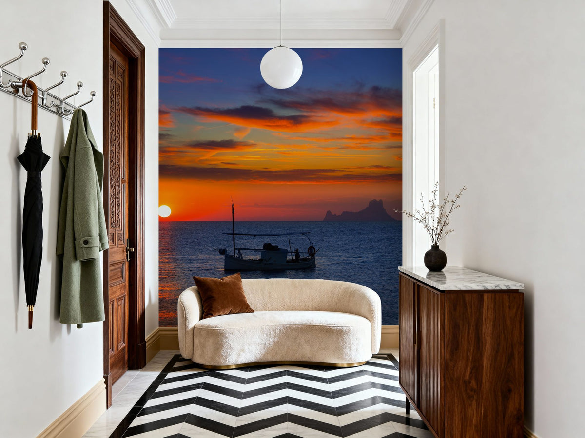 Es Vedra Sunset Mural Wallpaper - room preview 06