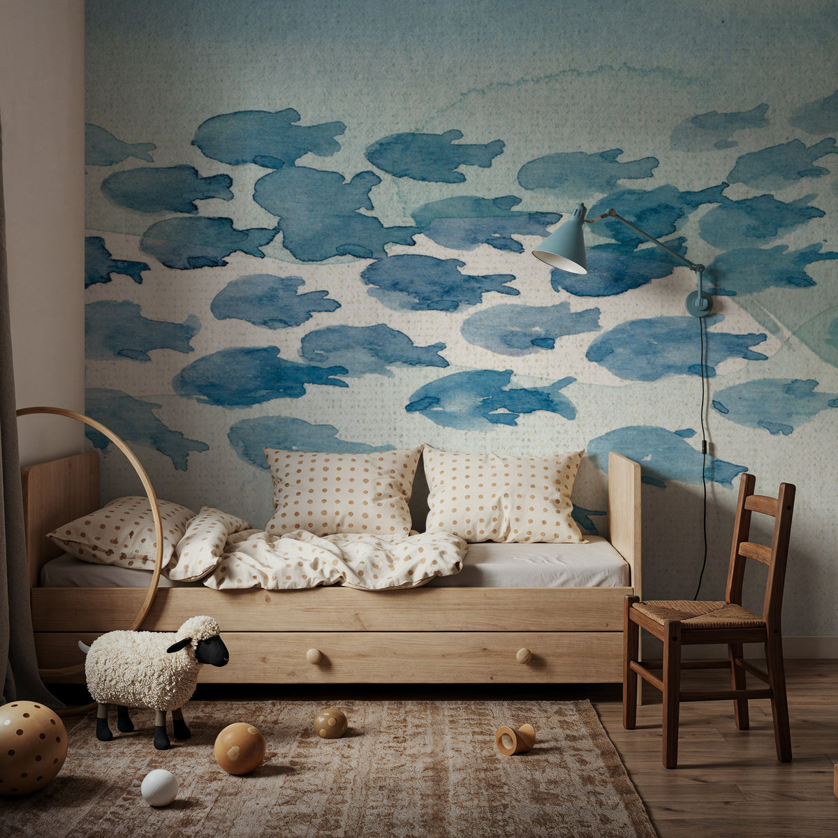 Sea Life I Mural Wallpaper - room preview 06