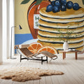 Pancake Day Mural Wallpaper - room preview 06