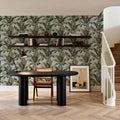 Banana Plant Blue Mural Wallpaper - room preview 06