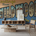 Greetings From Wildwood Mural Wallpaper - room preview 06