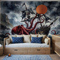 The Octopus Beast Mural Wallpaper - room preview 06