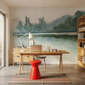 Mountain Mist Mural Wallpaper - room preview 06