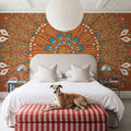 Harvest Whimsy XI Color Mural Wallpaper - room preview 06