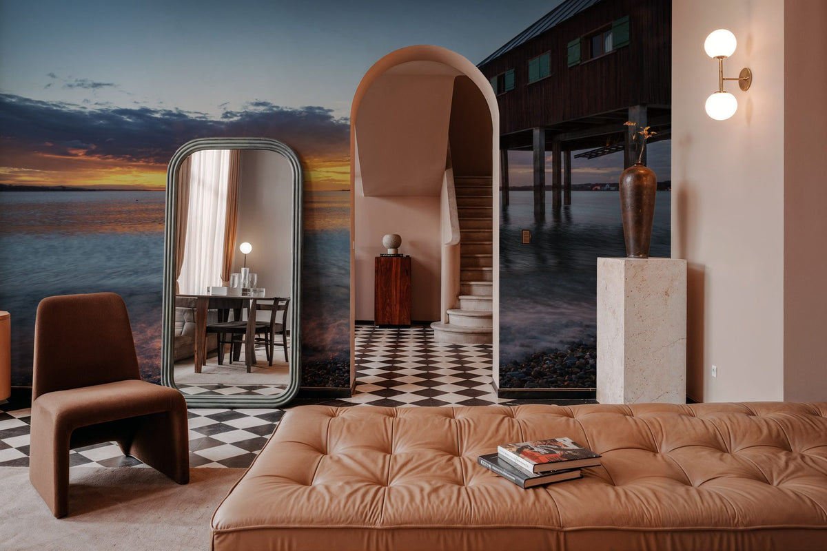Lake of Constance Mural Wallpaper - room preview 06
