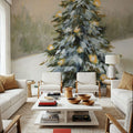 Magical Winter Mural Wallpaper - room preview 06
