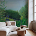 Charlottes Lupine Field Mural Wallpaper - room preview 06