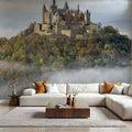 Hohenzollern Castle in Fall Mural Wallpaper - room preview 06