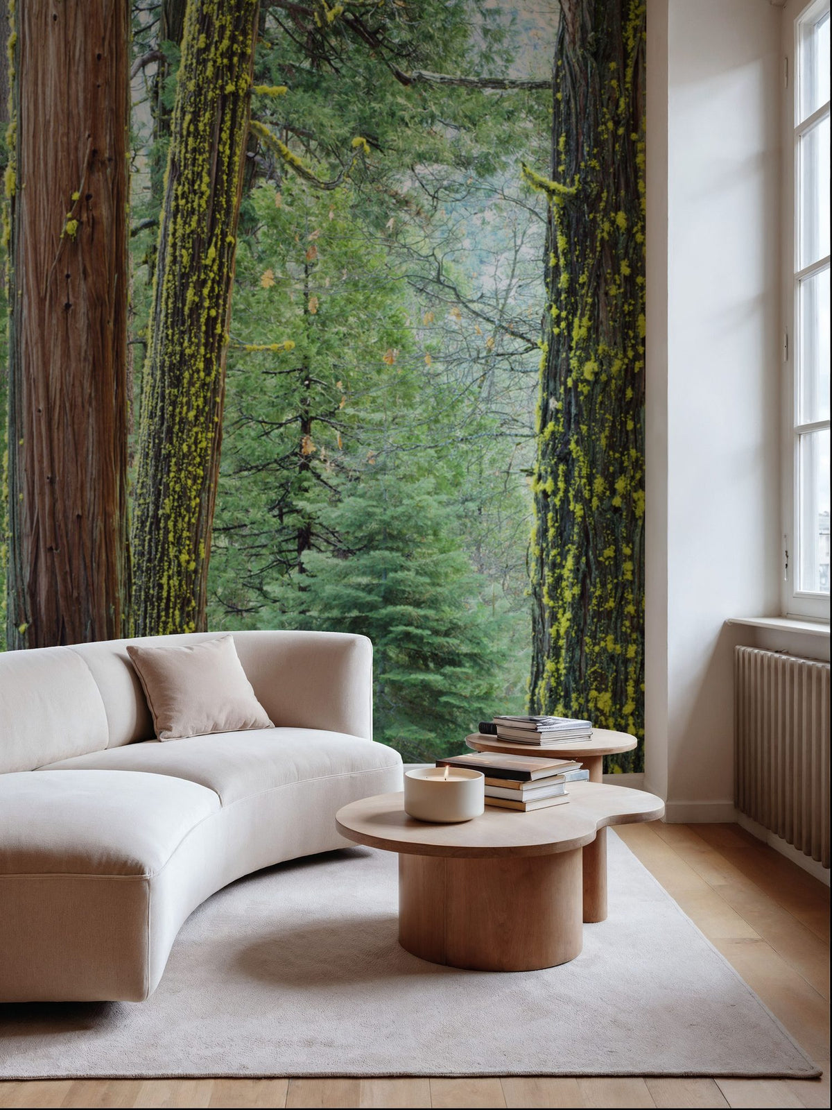 Moss Haven Mural Wallpaper - room preview 06