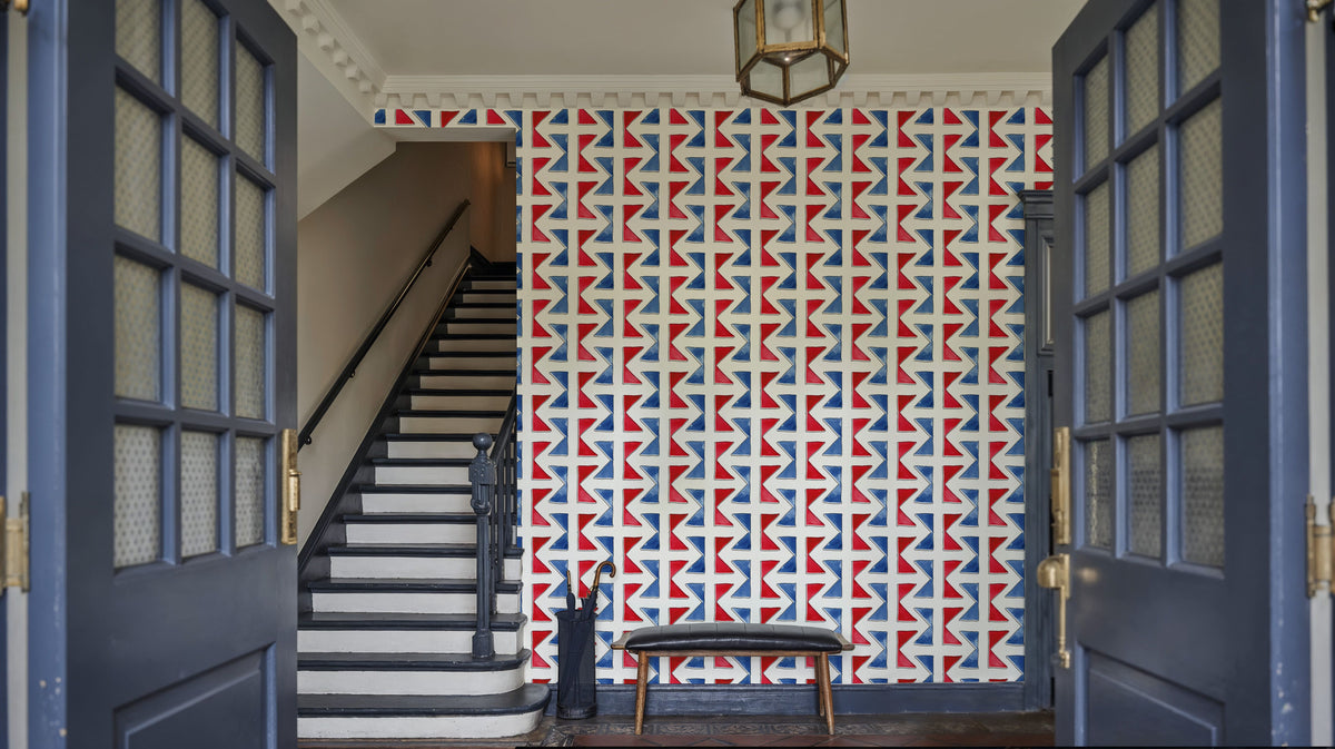 Seafood Shanty White II Mural Wallpaper - room preview 06