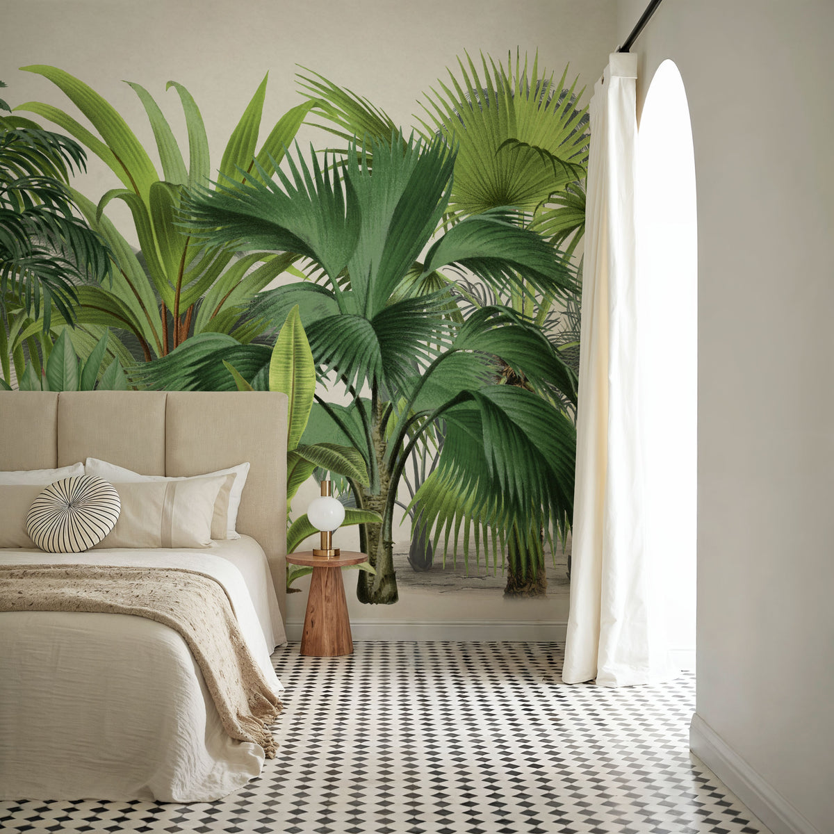 Exotic Wildlife IV Mural Wallpaper - room preview 06