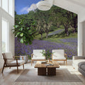 Purple Meadow Haven Mural Wallpaper - room preview 06