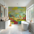 Town by the River Mural Wallpaper - room preview 06