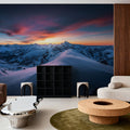 Mountain Sunset Mural Wallpaper - room preview 06