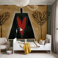 Love Mural Wallpaper - Edition 4 - room preview 06