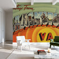 Greetings From Blackstone Mural Wallpaper - room preview 06