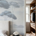 Verdant Horizon, Sea Wind Blue Mural Wallpaper - room preview 06