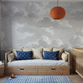 Intaglio Clouds, Rainy Day Mural Wallpaper - room preview 06