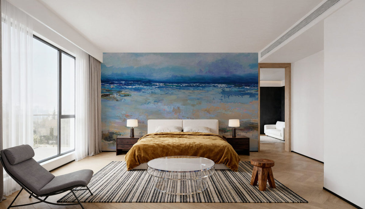 East Beach Mural Wallpaper - room preview 06