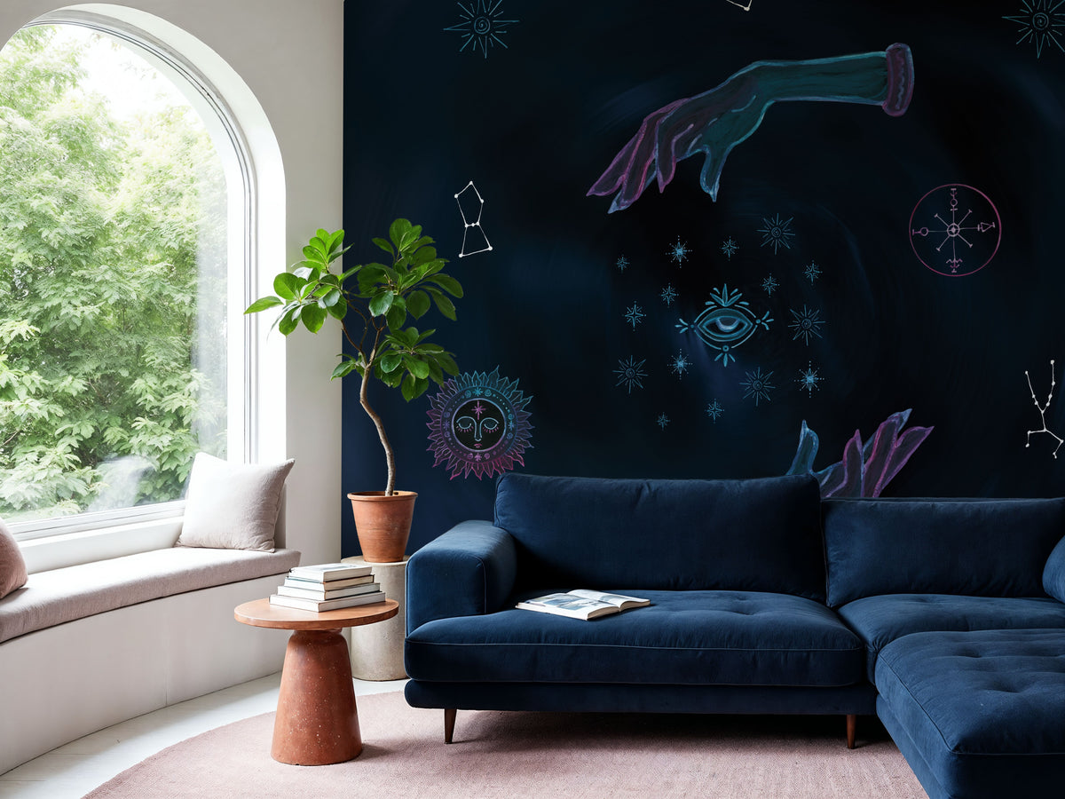Mystic Magic Mural Wallpaper - room preview 06