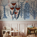 Purpurea Trees Mural Wallpaper - room preview 06