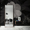Wild Rose BW II Mural Wallpaper - room preview 06
