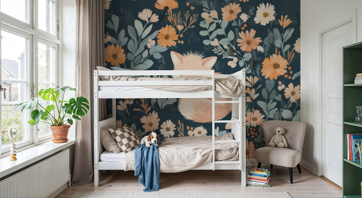Fox Relax Mural Wallpaper - room preview 06
