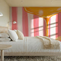 Lemon Drop Mural Wallpaper - room preview 06