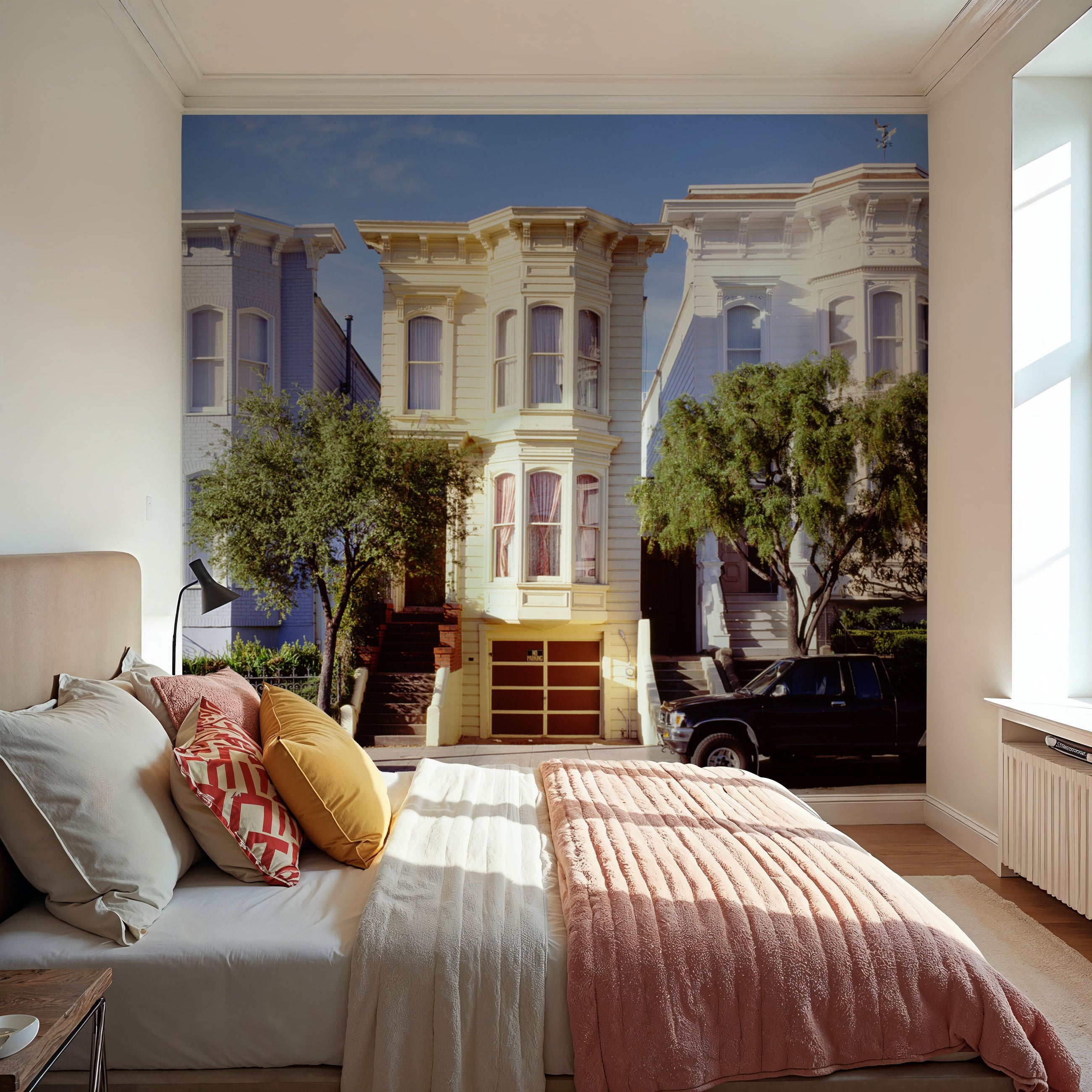 Victorian Row Mural Wallpaper