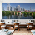 Riverside Reflections Mural Wallpaper - room preview 06