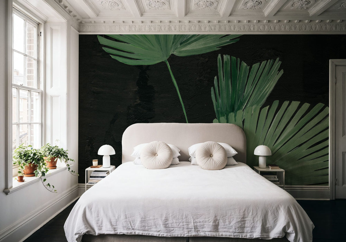 Palm Study Mural Wallpaper - room preview 06